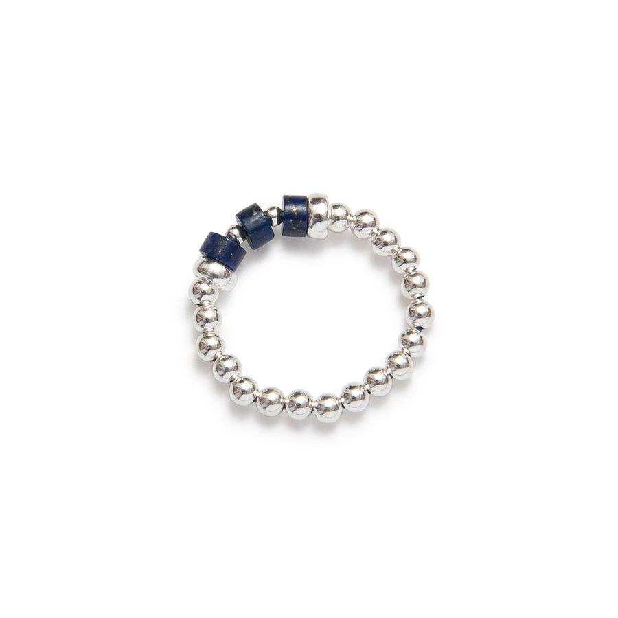 Be Poised Elastic Ring - Soulful Lapis