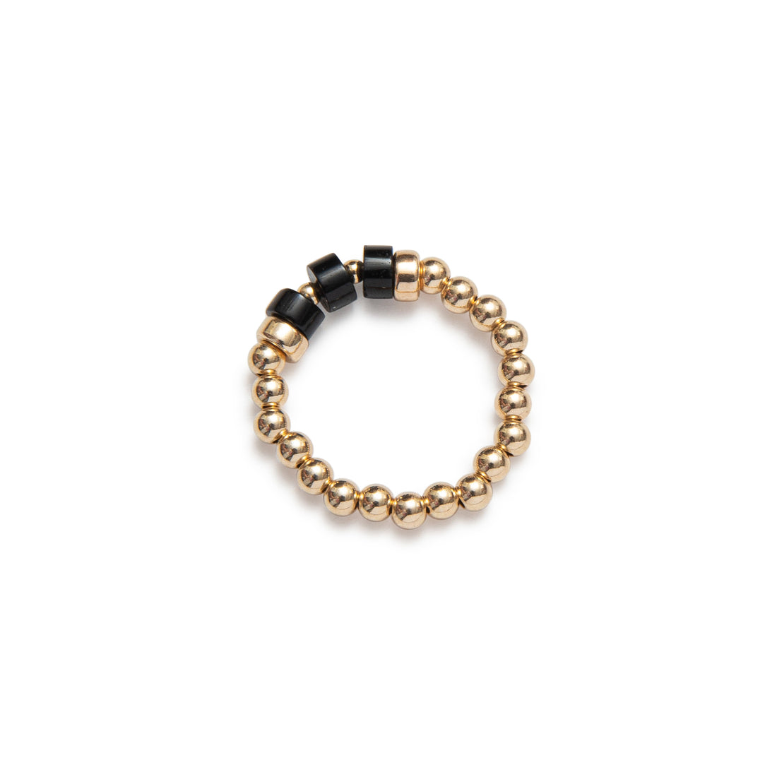 Be Poised Ring - Black Velvet