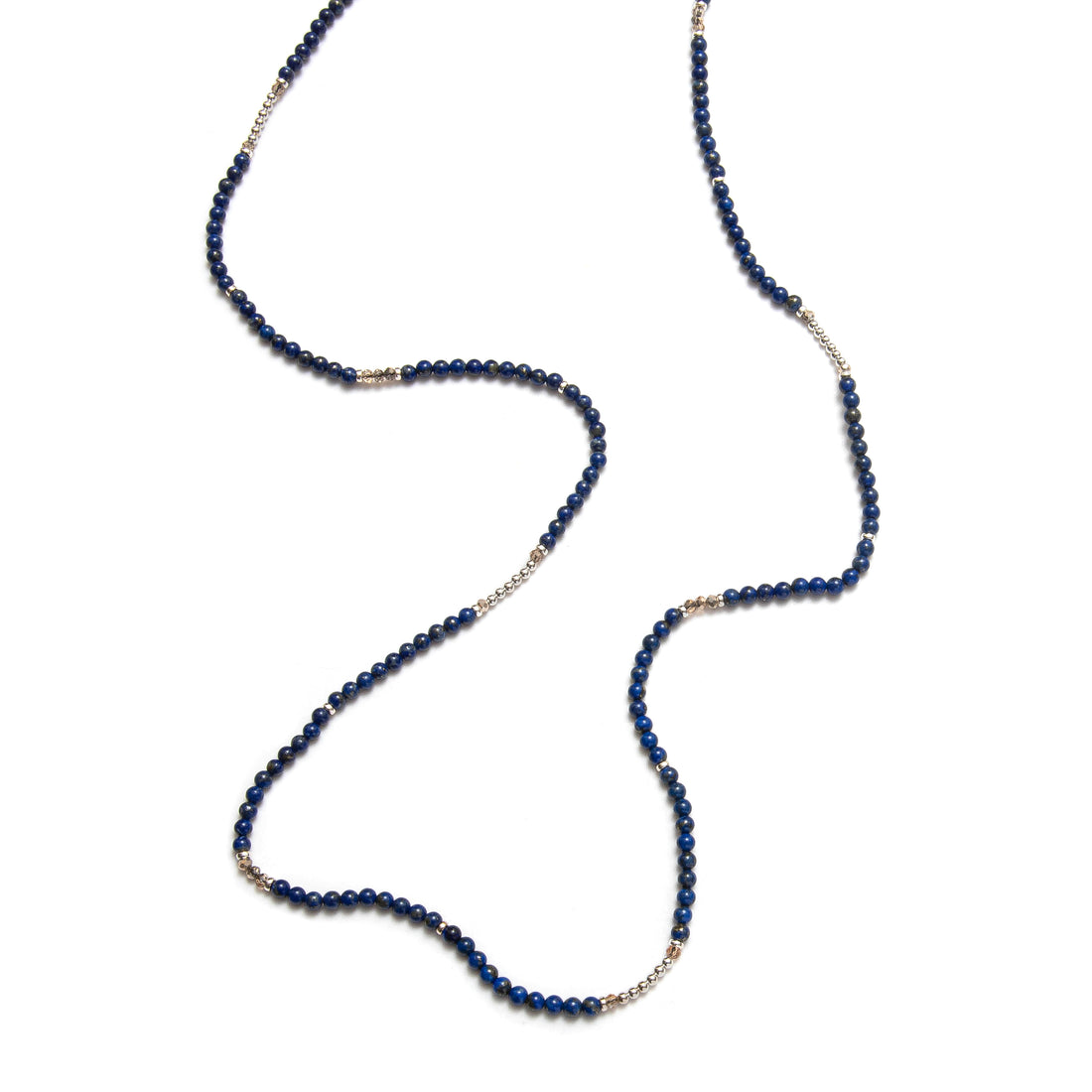 Be Silky Long Necklace - Soulful Lapis
