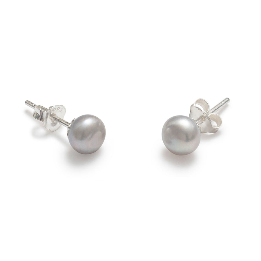 Women's Earrings White Freshwater Pearl handcrafted in canada  