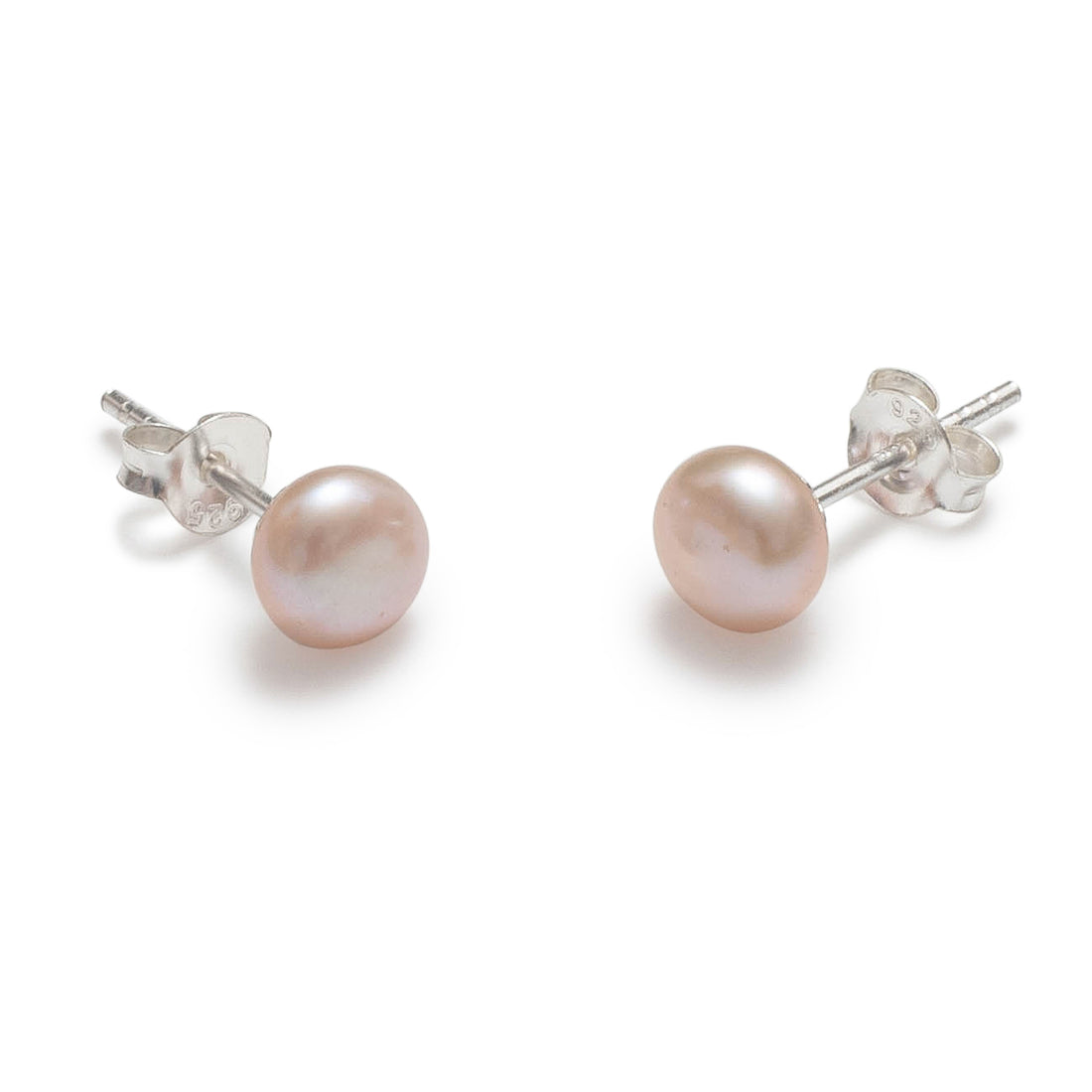 Women's Earrings White Freshwater Pearl handcrafted in canada  