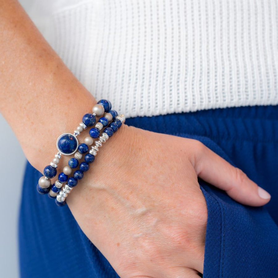 Be Brazen Bracelet - Soulful Lapis