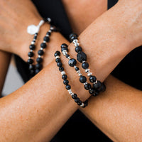 Be Alluring Bracelet - Black Velvet