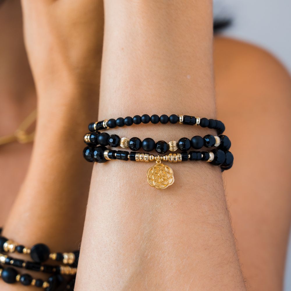 Be Mysterious Bracelet - Black Velvet