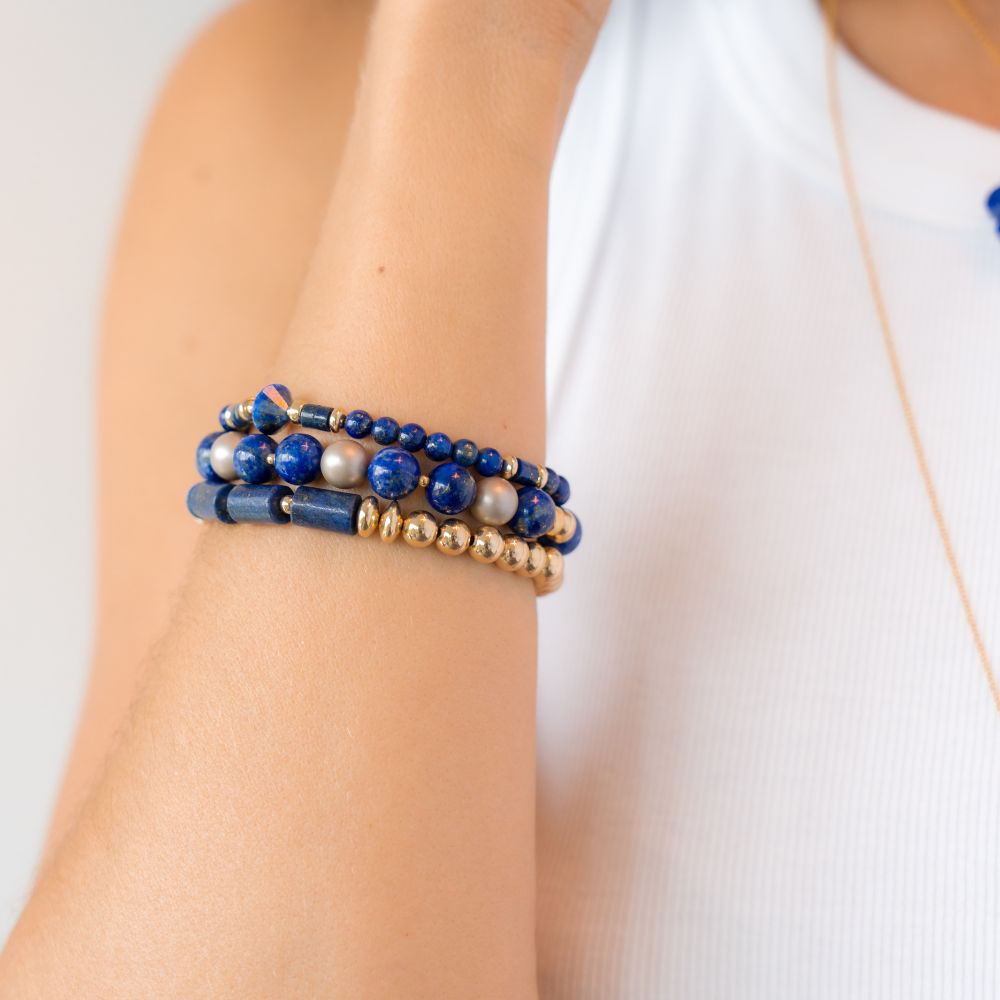 Be Candied Bracelet - Soulful Lapis