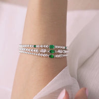 Be Ravishing Silver Bracelet - Haute Joy Collection