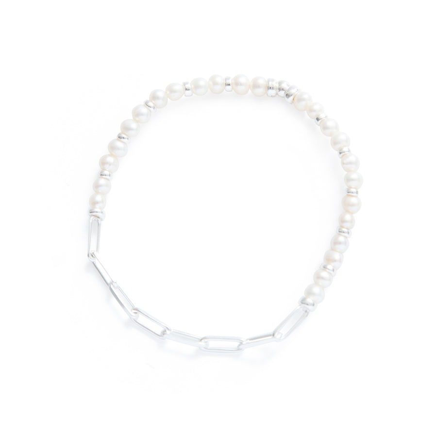 be effortless women's bracelet freshwater pearls sterling silver 14kt gold vermeil handcrafted in canada  