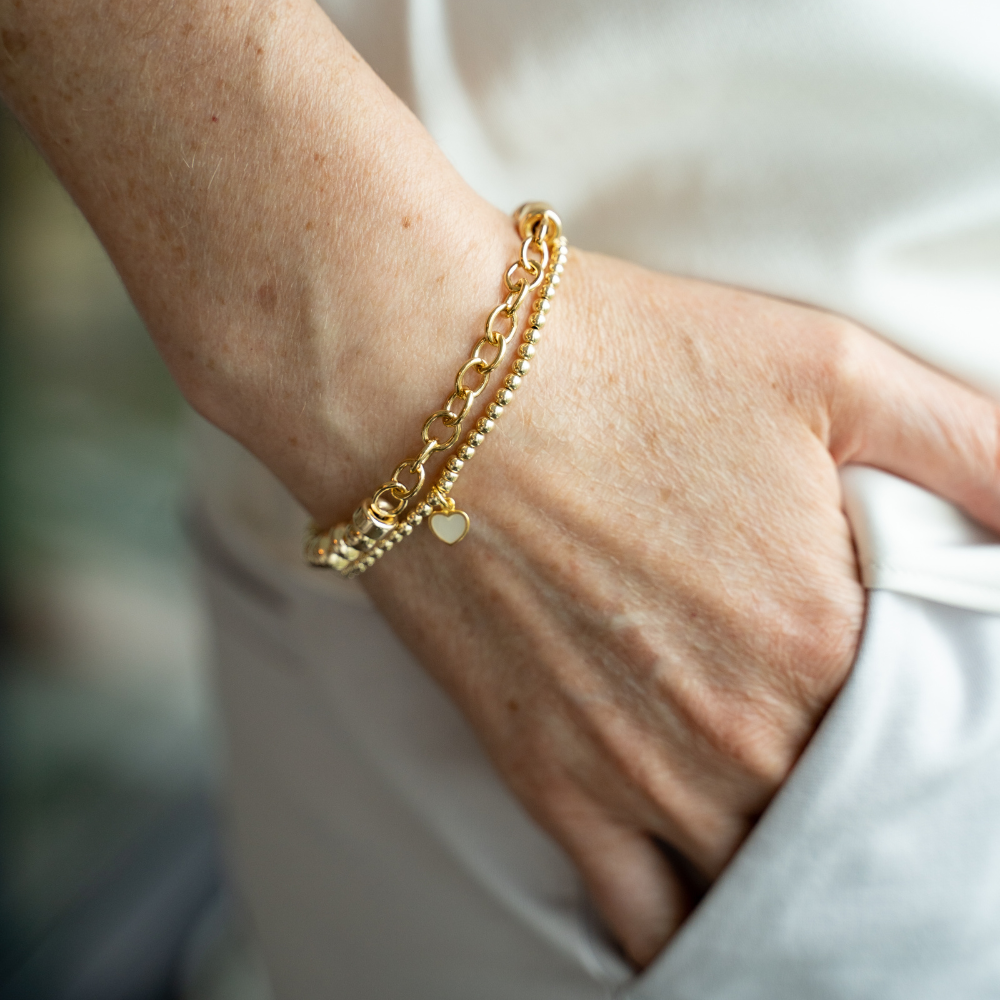 be established women's bracelet sterling silver 14kt gold vermeil handcrafted in canada 