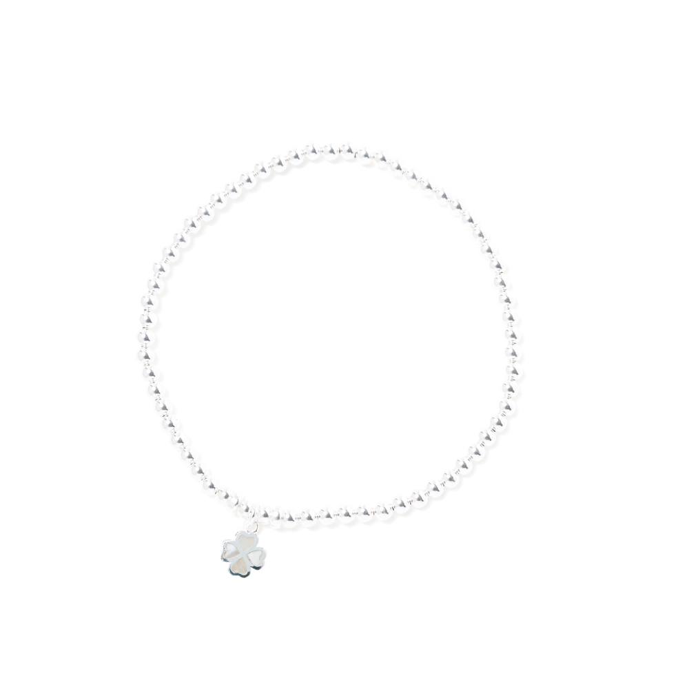 be blushing women&#39;s bracelet mother-of-pearl sterling silver 14kt gold vermeil handcrafted in canada  