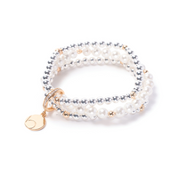 be essential women's bracelet mother-of-pearl sterling silver 14kt gold vermeil handcrafted in canada  
