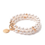be luminous women's bracelet mother-of-pearl sterling silver 14kt gold vermeil handcrafted in canada  