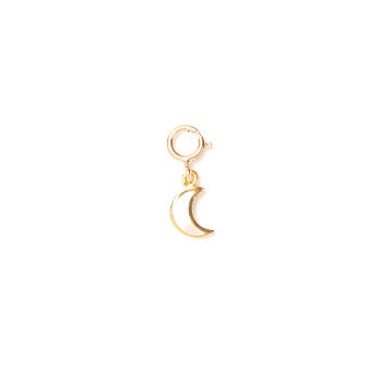 Mother-Of-Pearl Moon Charm