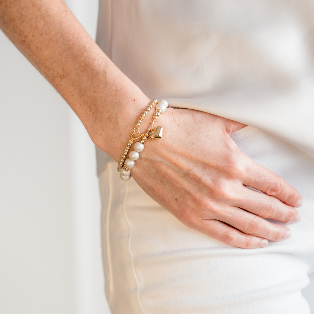 be in love women's bracelet sterling silver 14kt gold vermeil handcrafted in canada  