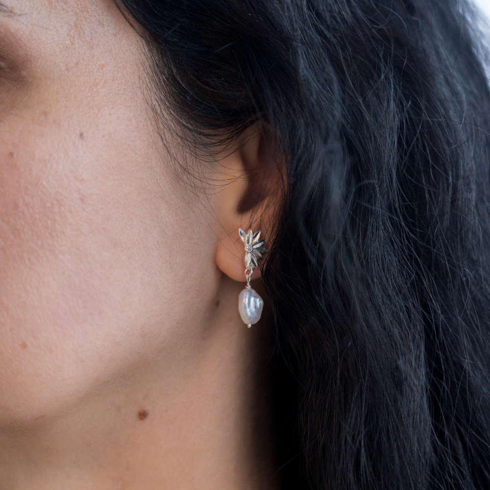 Boucles d'Oreilles 1567 - Golden Garden