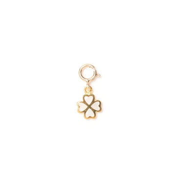 Mother-Of-Pearl Clover Charm